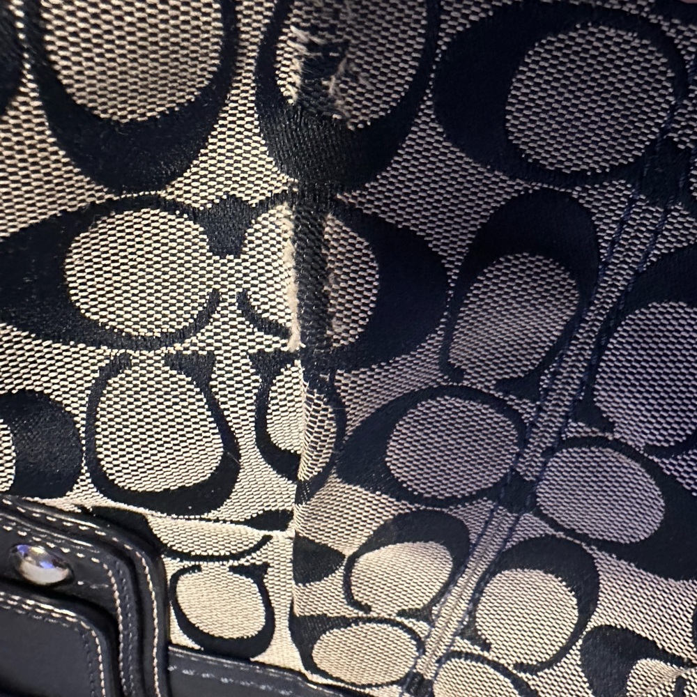 Coach Pleated Signature Soho Bag - Picture 10 of 15